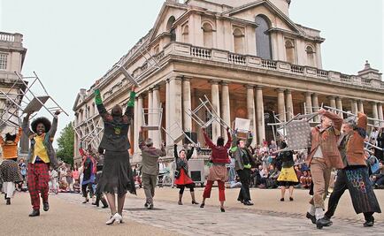 En las calles, el festival Greenwich+Docklands