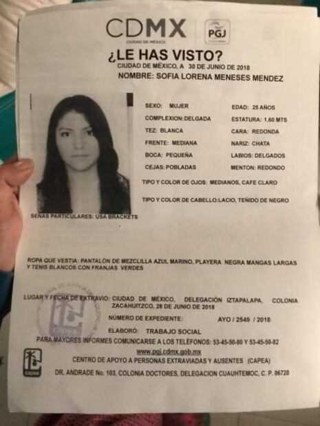 Denuncian desaparición de mujer en Iztapalapa tras pelea con su novio