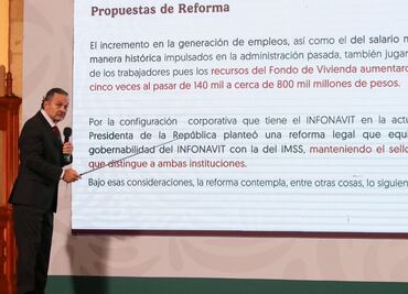 Reforma a Ley del Infonavit permitirá vigilancia de recursos de trabajadores; se evitará corrupción, dice Octavio Romero Oropeza