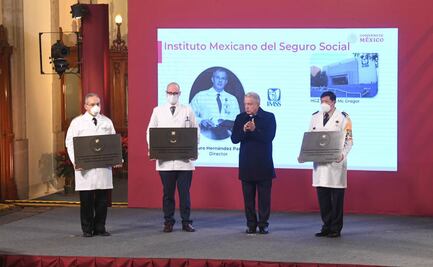 Gobierno de México entrega a través del IMSS condecoración “Miguel Hidalgo” a trabajadores de la salud