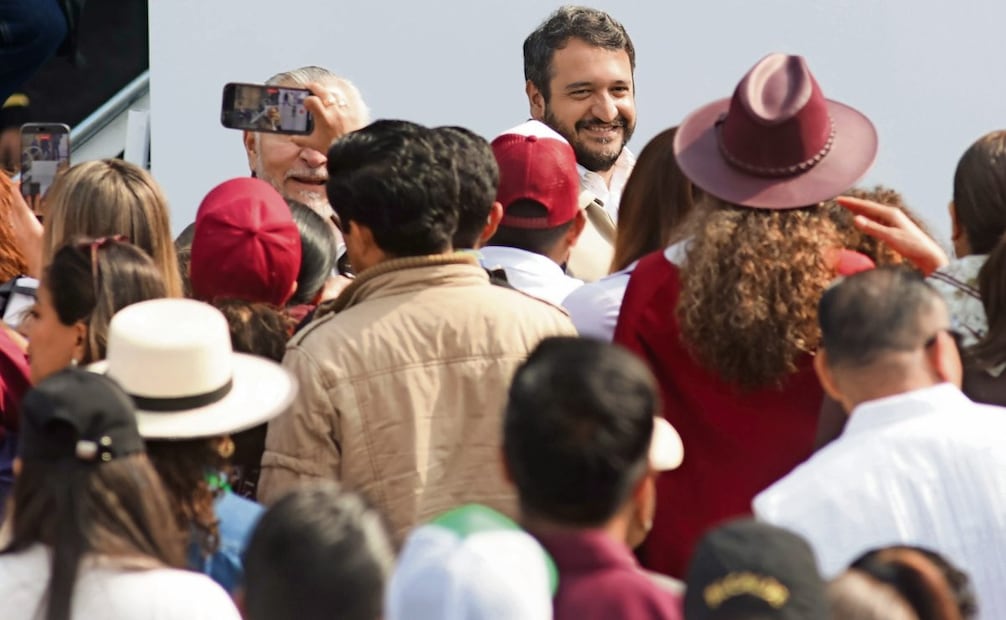 Entre los asistentes se encontraba Andrés Manuel López Beltrán, secretario de Organización de Morena. Foto: Carlos Mejía / EL UNIVERSAL