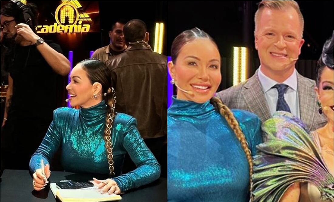 Chiquis y Arturo López Gavito, jueces de "La Academia".
Fotos: Instagram