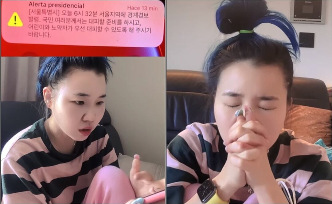 En la grabación se observa a la influencer coreana llamar a su pareja, quien acudió con ella al viaje. Foto: Instagram. @chinguamiga