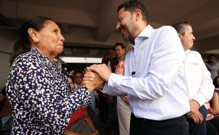 Martí Batres entrega Unidad habitación Rosario Ibarra de Piedra en Coyoacán 