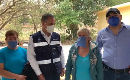 Candidatos en NL cambian agenda para hacerse presentes en incendio en Santiago