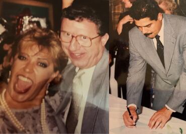 Javier Alatorre fue el padrino de bodas de Vero Gallardo y Robert "el Gringo": esta es su historia de amor