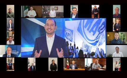 PAN festeja 81 años de forma virtual; acusa que AMLO "salió peor" que Peña Nieto