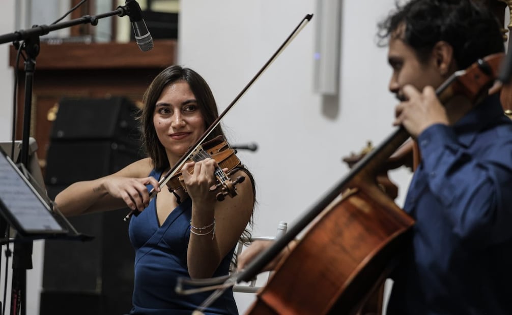 El Congreso de CDMX albergó un concierto de música clásica.
Foto: Gabriel Pano / EL UNIVERSAL