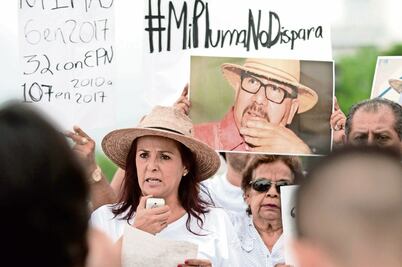 Regios piden justicia para Javier Valdez