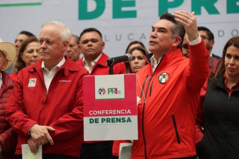 Exgobernadores priistas recorrerán el Edomex para apoyar a Alejandra del Moral: Alito Moreno