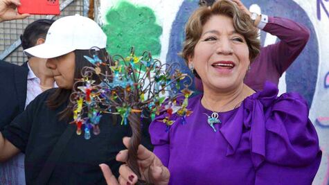 Que sus sueños no se trastoquen por el miedo: Delfina Gómez pide unidad a las mujeres