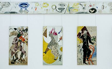 Exponen tapices de Chagall en Moscú