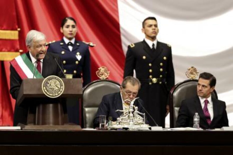 Así reaccionó Peña Nieto durante el discurso de AMLO