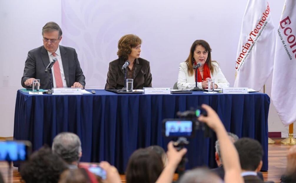 Marcelo Edrad durante la presentación del Presentan “Ciencia y Tecnología para la Sociedad 2025” (11/11/2025). Foto: Especial