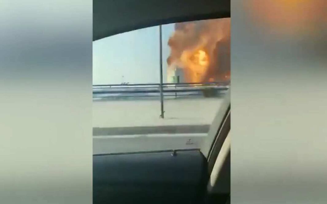 Así protegieron las bolsas de aire a conductor durante explosión en Beirut, Líbano 