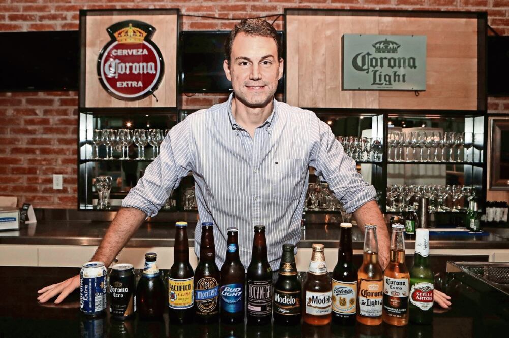 Ricardo Tadeu aseguró que la fusión de Grupo Modelo y ABI dio más foco para invertir en México y al mismo tiempo utilizar la plataforma global para ampliar las exportaciones (VALENTE ROSAS. EL UNIVERSAL)