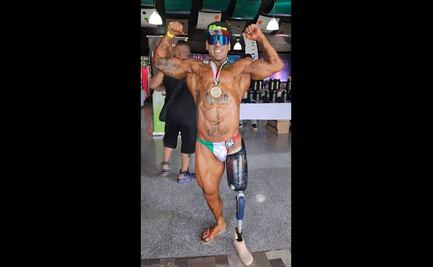 ¡Sin miedo al éxito! Fundador de las Barras Praderas gana concurso de culturismo y así lo felicitan en redes