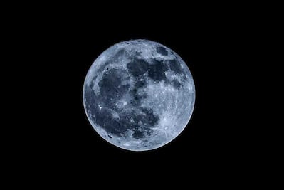 Así se vio la luna más grande de octubre