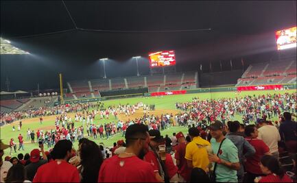 Sismo interrumpe juego de Diablos Rojos del México en el Estadio Alfredo Harp Helú