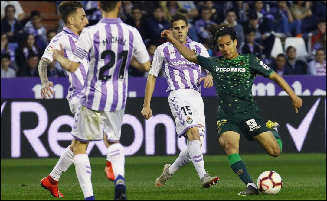 Valladolid vs Betis. Foto: EFE