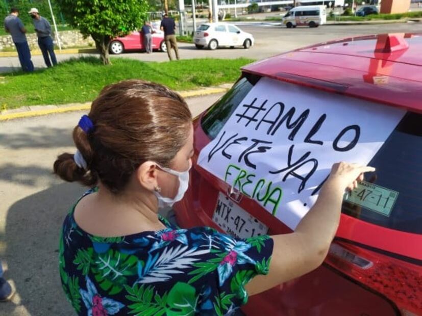 Protestan contra AMLO en 115 ciudades este fin de semana