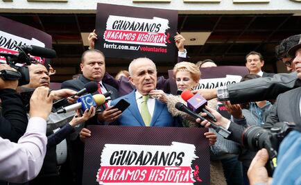 Inicia INE investigación a firmas de Pedro Ferriz de Con