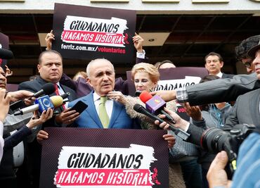 Inicia INE investigación a firmas de Pedro Ferriz de Con