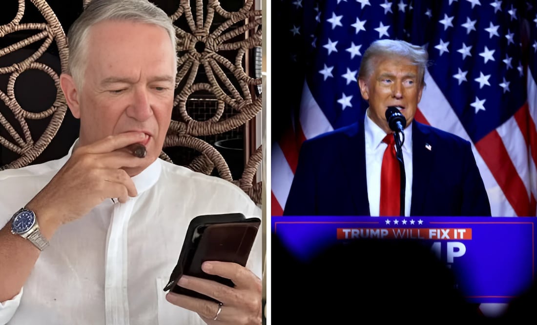 El magnate mexicano utilizó su particular estilo para responder a las dudas de los usuarios sobre su participación en un evento clave de la administración estadounidense.
Foto: Captura de pantalla en X