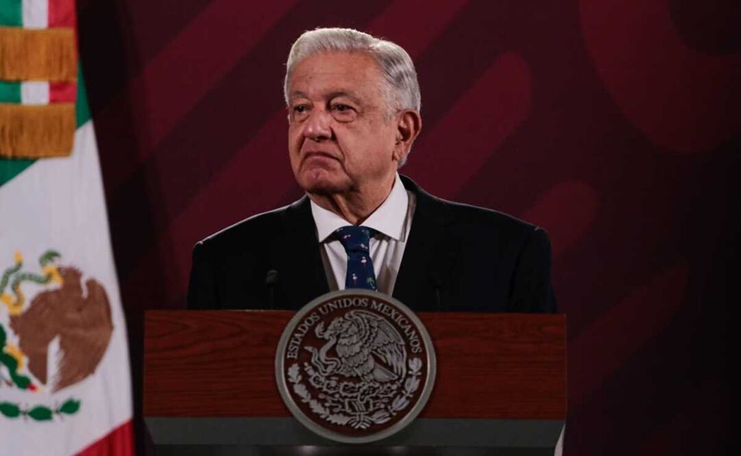 La Comisión de Quejas y Denuncias del INE ordenó al presidente Andrés Manuel López Obrador colocar un mensaje antes de las conferencias matutinas. Foto: Gabriel Pano - EL UNIVERSAL