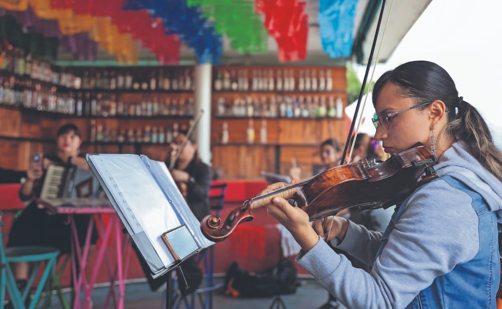 El oficio de la familia de Rosa Itzel es la música, por lo que siempre le ha brindado comprensión y apoyo. Foto: Hugo Salvador/ EL UNIVERSAL