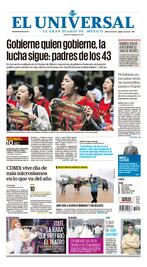 Portada impresa del 27 de septiembre de 2024