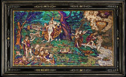 Rare Mexican feather work sold at Paris auction