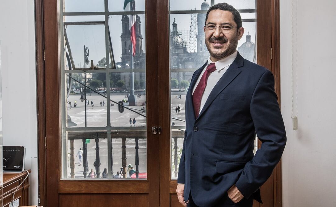 Martí Batres Guadarrama. Secretario de Gobierno de la Ciudad de México. Fotos: Germán Espinosa. EL UNIVERSAL