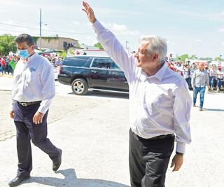 AMLO termina evento en tan sólo 3 minutos