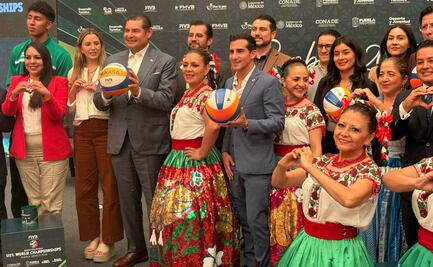 Presentan Campeonato mundial de voleibol de playa sub-21 en Puebla; participan más de 80 equipos de unos 30 países