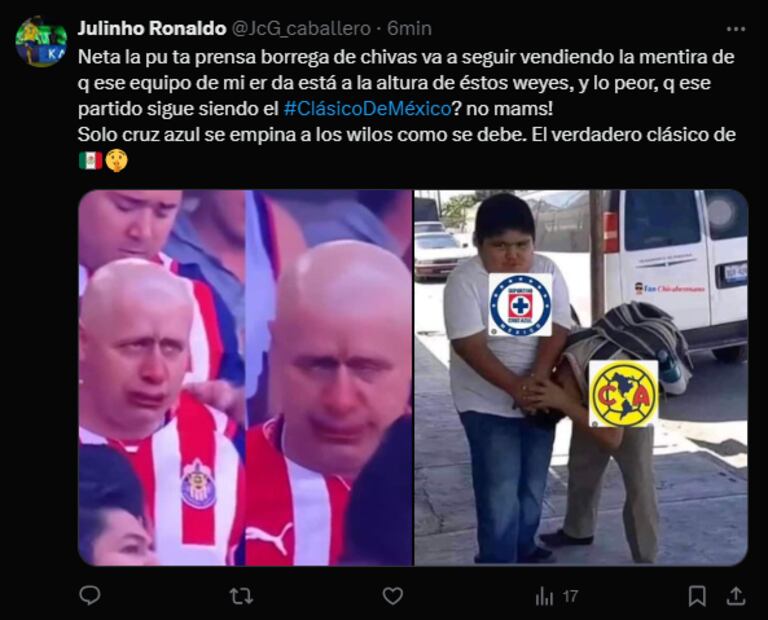 Los MEJORES MEMES de la victoria del América sobre Chivas