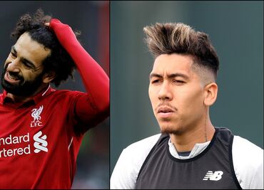 Salah y Firmino, bajas del Liverpool para enfrentar al Barcelona
