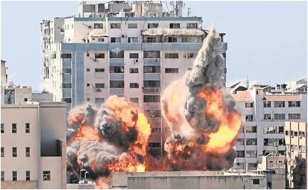 Antes de la tregua, Israel bombardeó zona industrial de Gaza
