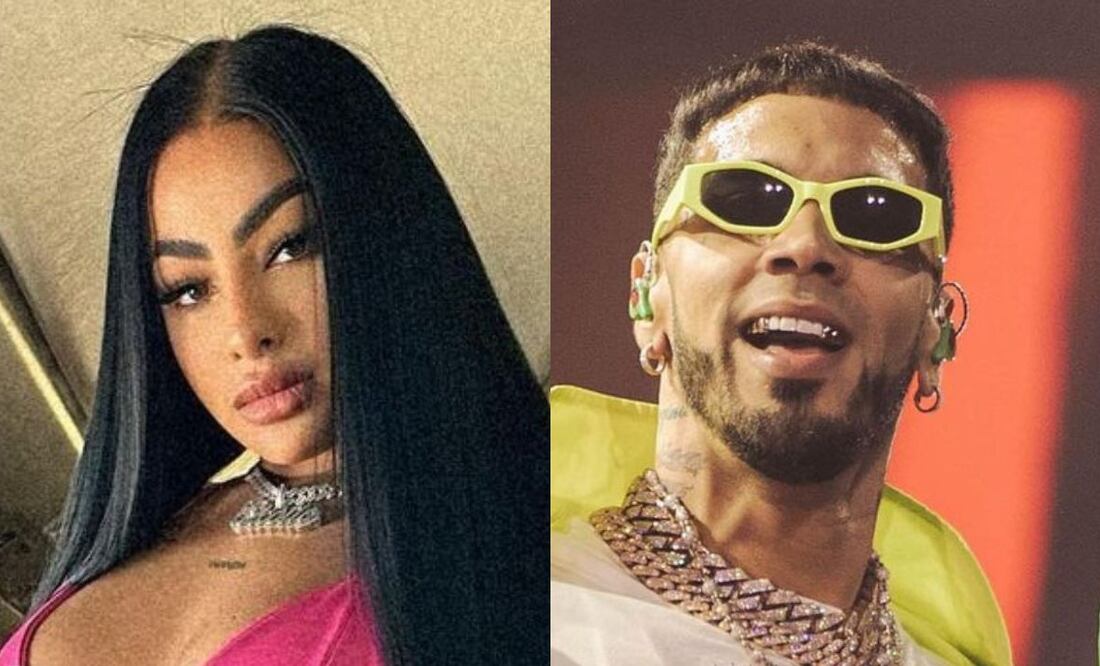 Yailin la más viral y Anuel AA. Fuente: producción Universal (Instagram @ yailinlamasviralreal y @anuel)