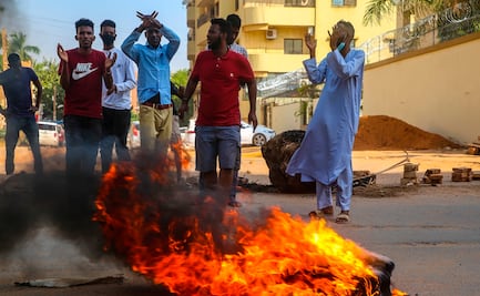 Suman tres días de intensas protestas en Sudán en contra de la represión militar