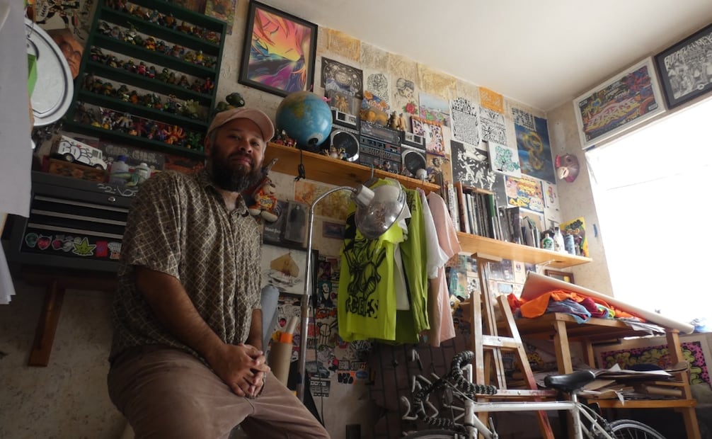 Crece el arte urbano en CDMX, pero escasean los apoyos para sus creadores. Fotos: de Armando López Muñoz