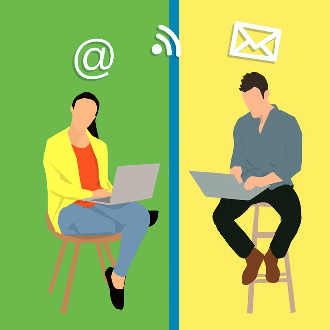 Aseguran que sí se pueden encontrar relaciones duraderas por Internet /Foto: Pixabay