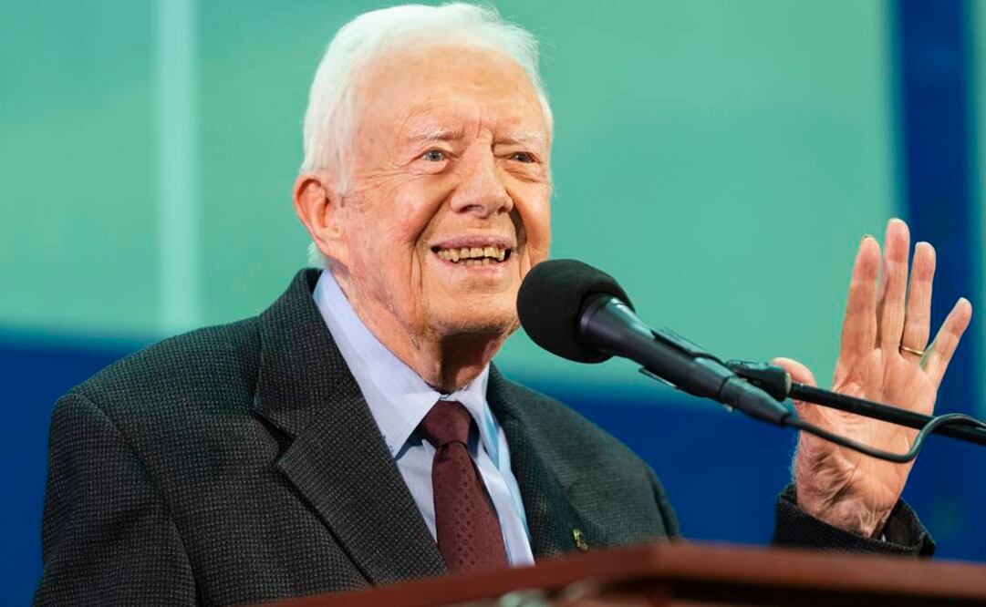 Carter, quien fue presidente entre 1977 y 1981, se lastimó la cabeza el pasado 6 de octubre en otra caída en su casa (Fotos: AP)