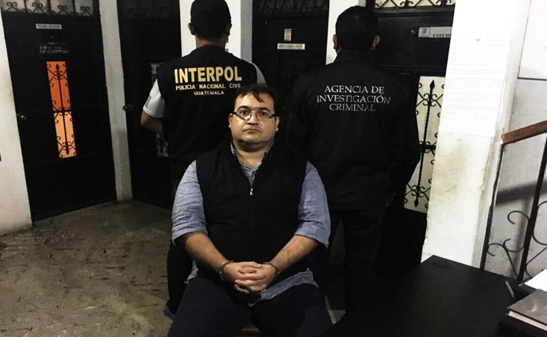 Javier Duarte de Ochoa, exgobernador de Veracruz. Foto: AFP