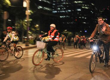 Realizan hoy paseo nocturno en bici; tendrá una ruta de 18 km
