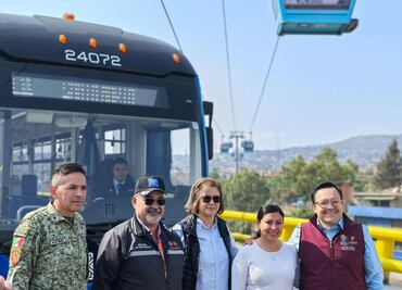 Realizan recorrido de supervisión previo a reapertura del Trolebús Chalco-Santa Martha; estas son las estaciones que operarán