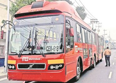 Metrobús suspenderá servicio en Línea 6 por peregrinaciones