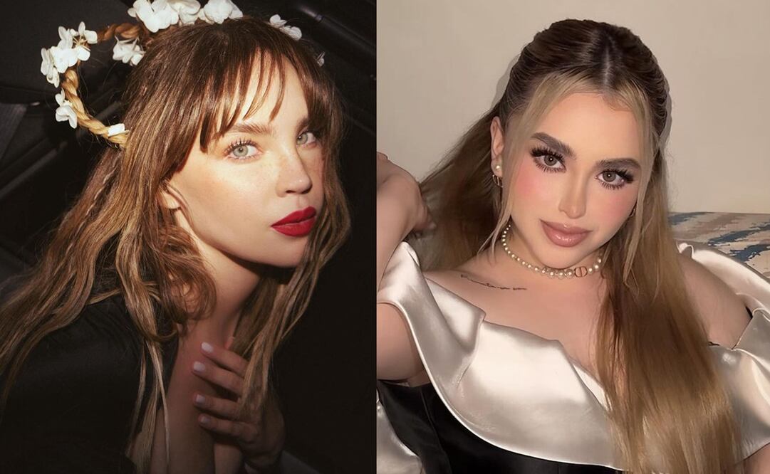 Belinda y Amely Nodal comparten el gusto por las mini faldas. Foto: Instagram @belindapop / @amely.nodal