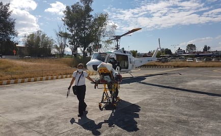Vía aérea, trasladan a Morelia a niña con balazo en la cabeza