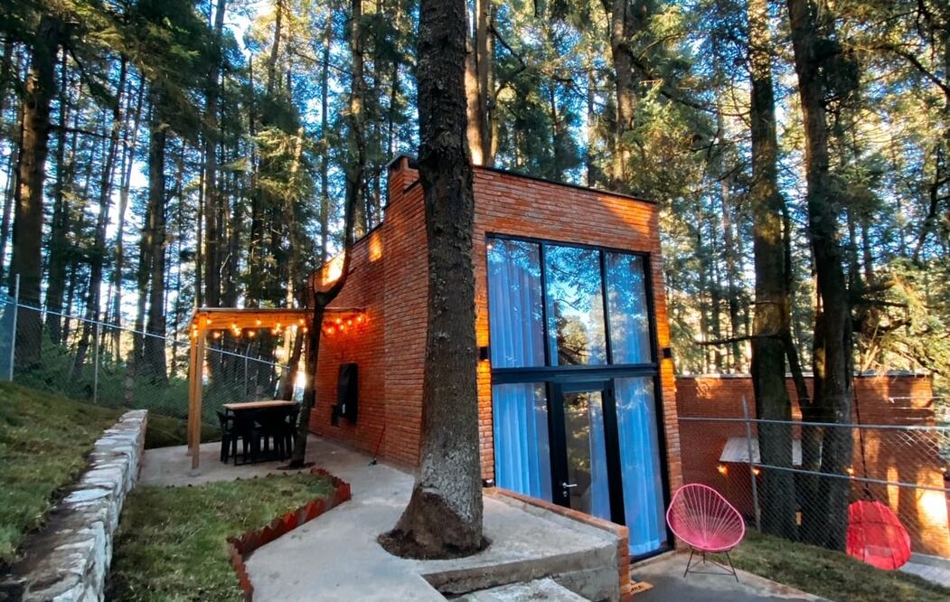 Están solo 15 minutos del Parque Nacional El Chico. Foto: Tiny Green House